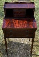 Antique Style Small Mahogany Ladies Desk