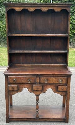 Antique Style Small Oak Dresser