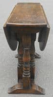 Antique Tudor Style Oak Gateleg Coffee Table