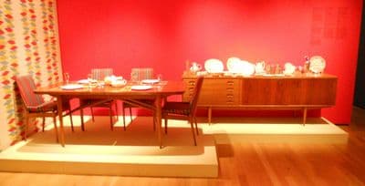 Archie Shine Rosewood & Teak Dining Room Suite by Robert Heritage  AS SEEN IN EXHIBITION at COMPTON VERNEY, WARKS