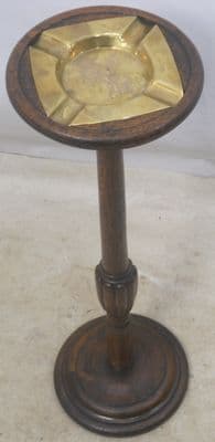 Ashtray on Wooden Stand - SOLD