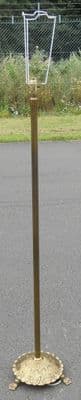 Brass Column Standard Lamp
