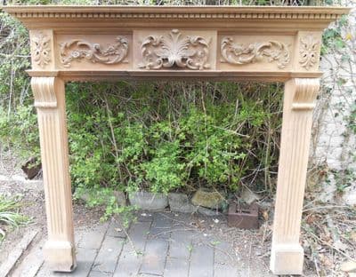 Carved Pine Fire Surround