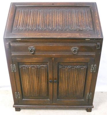 Carved Writing Bureau by Old Charm