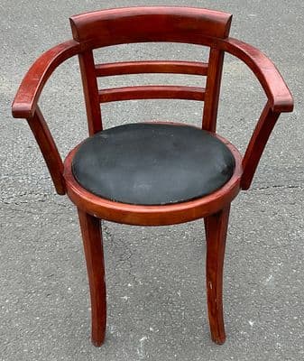 Deco Smokers Bow Desk Armchair