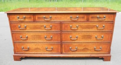 Double Burr Myrtle Chest of Drawers by Brights of Nettlebed