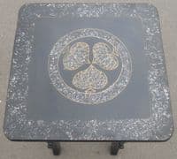 Edwardian Period Ebonized Nest of Three  Coffee Tables
