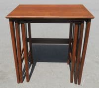 Edwardian Style Mahogany Nest of Coffee Tables