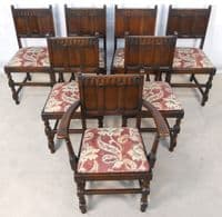 Ercol Dark Elm Extending Dining Table & Dining Chairs