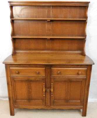 Ercol Elm Welsh Dresser Golden Dawn Finish