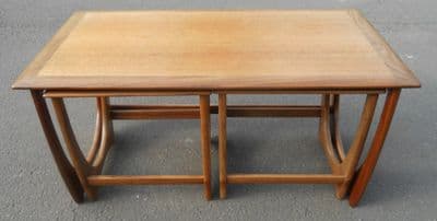 G-Plan Long Teak Nest of Tables of Three Tables