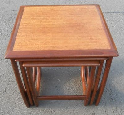 G-Plan Nest of Three Teak Coffee Tables