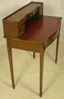 Georgian Style Ladies Mahogany Writing Desk