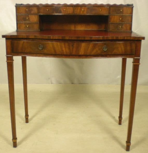 Georgian Style Ladies Mahogany Writing Desk
