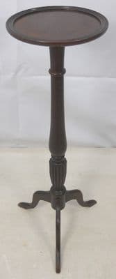 Georgian Style Mahogany Torchere Plant Stand - SOLD