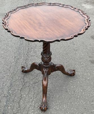 Georgian Style Mahogany Tripod Table
