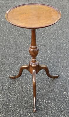Georgian Style Mahogany Tripod Wine Table
