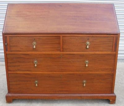 Georgian Style Mahogany Writing Bureau Desk