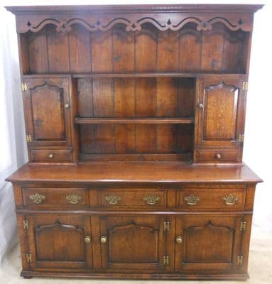 Georgian Style Oak Dresser - SOLD