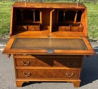 Georgian Style Yew Writing Bureau