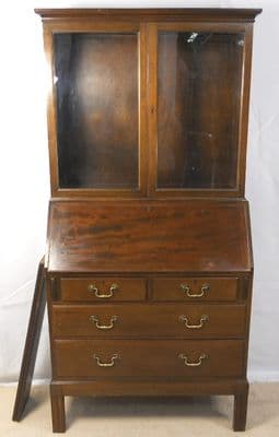 Gordon Russell Mahogany Bureau Bookcase