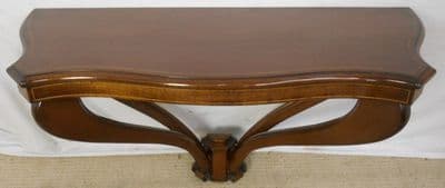 Inlaid Mahogany Console Table - SOLD