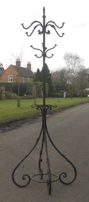 Iron Revolving Hat & Coat Stand