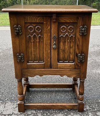Jacobean Style Oak Cupboard