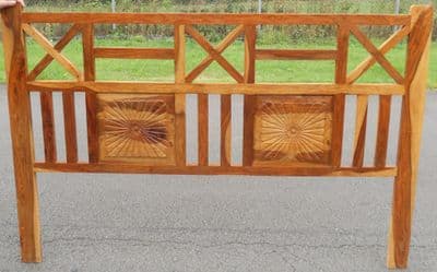 King Size Yew Bedhead