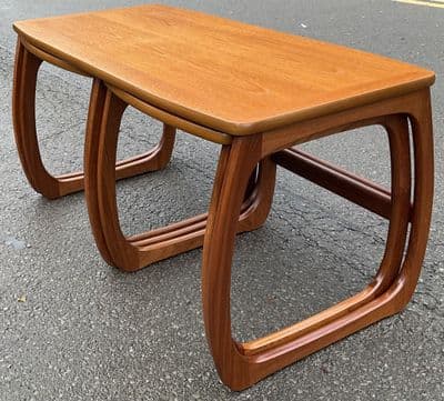 Large Retro Style Teak Coffee Table by Parker Knoll
