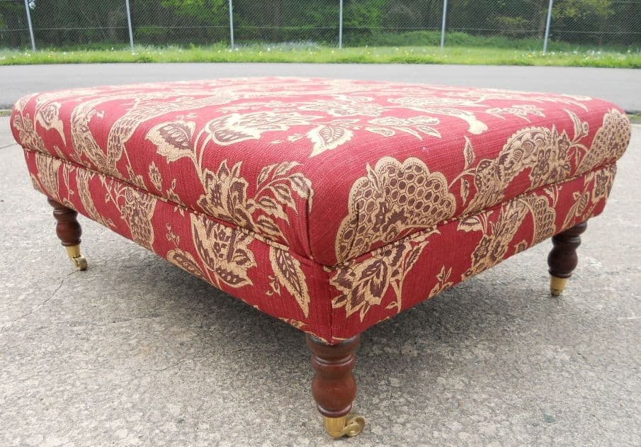 Large Upholstered Centre Stool