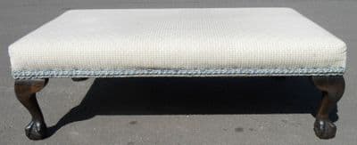 Large Upholstered Stool