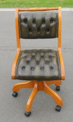 Leather Desk Swivel Chair