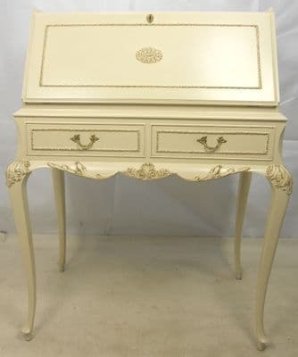 Louis Style Painted Ladies Writing Bureau - SOLD