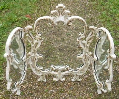 Louis Style Triple Dressing Mirror