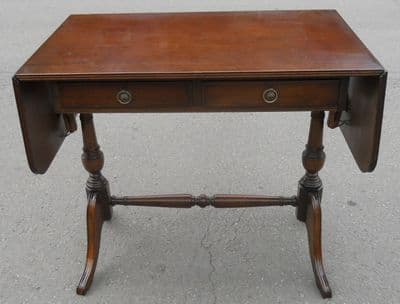 Mahogany Dropleaf Sofa Table