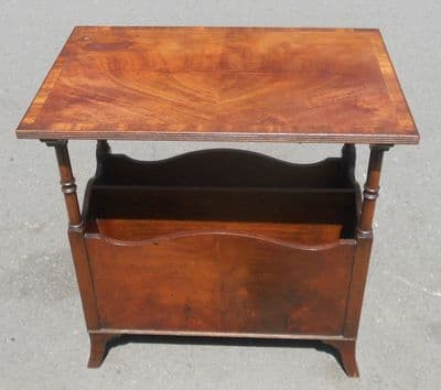 Mahogany Magazine Stand