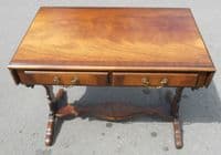 Mahogany Sofa Dropleaf Coffee Table by Reprodux