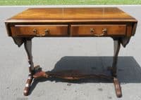 Mahogany Sofa Dropleaf Coffee Table by Reprodux