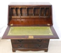 Mahogany Writing Bureau Desk in Georgian Style - SOLD