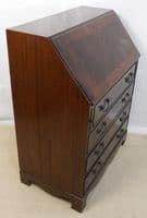 Mahogany Writing Bureau Desk in Georgian Style - SOLD