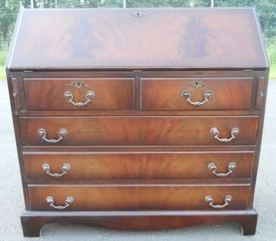 Mahogany Writing Bureau Desk, Workstation