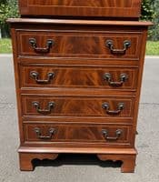 Mahogany Writing Cabinet