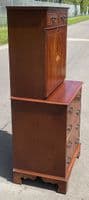 Mahogany Writing Cabinet