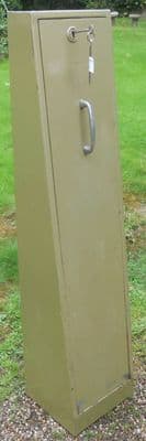 Metal Standing Four Rifle Gun Cabinet