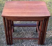 Nest of Three Teak Coffee Tables