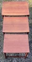 Nest of Three Teak Coffee Tables