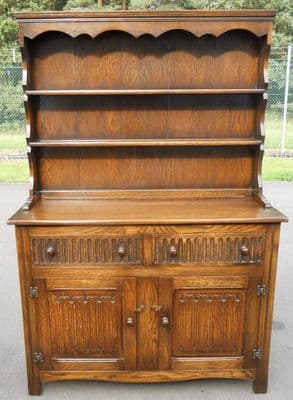Oak Cupboard Base Welsh Dresser