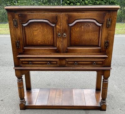 Oak Cupboard on Stand