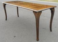Oak Long Coffee Table
